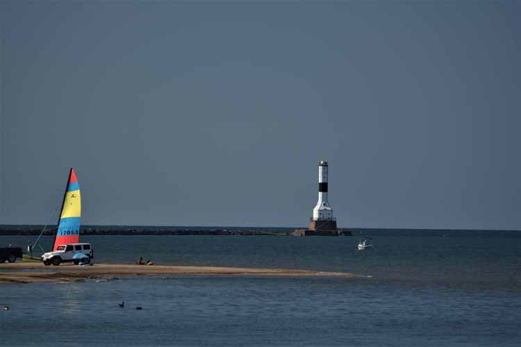lighthouse and pier